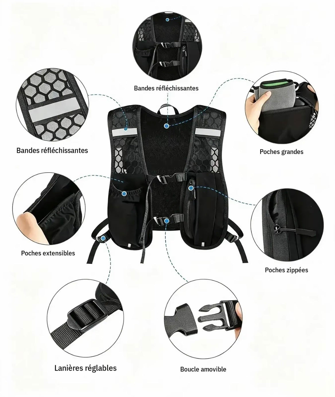 Gilet de Trail Ultraléger